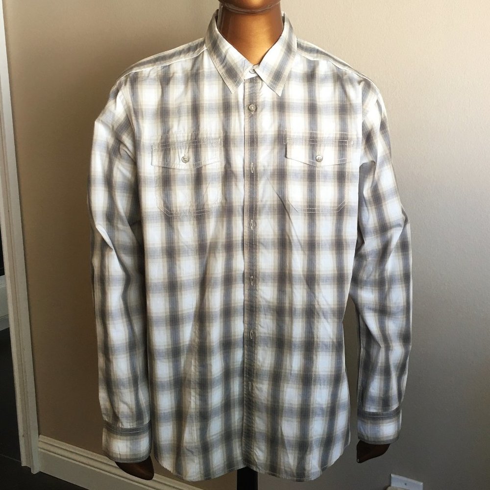 JOSEPH ABBOUD "Modern Fit" Plaid Dress Shirt NEW WITH TAG! - Picture 2 of 14